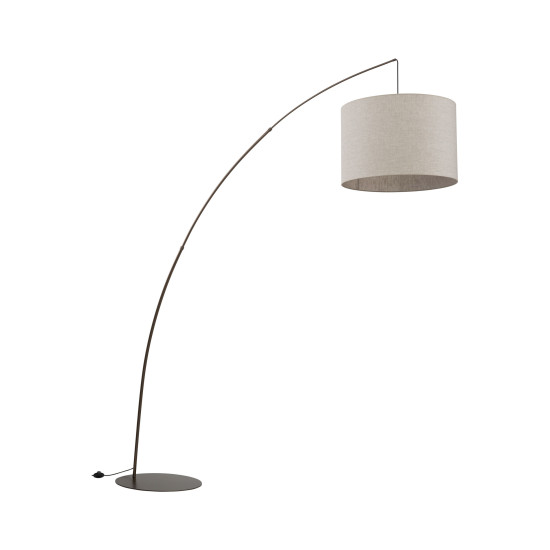 TK Lighting Moby Brown szürke állólámpa (TK-6097) E27 1 izzós IP20