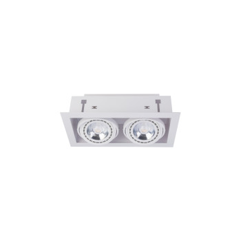 Nowodvorski Downlight fehér beépíthető lámpa (TL-9574) GU10 2 izzós  IP20
