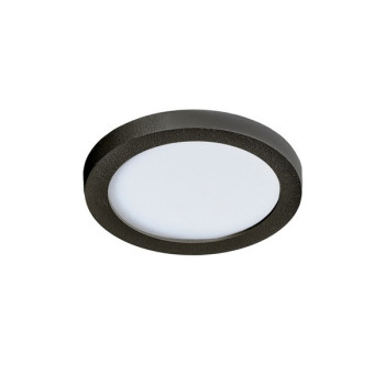 Azzardo Slim Round fekete-fehér LED beépíthető lámpa (AZ-2835) LED 1 izzós IP44