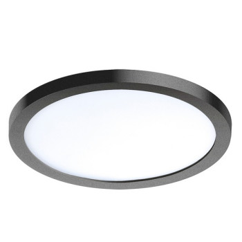 Azzardo Slim Round fekete-fehér LED beépíthető lámpa (AZ-2840) LED 1 izzós IP44