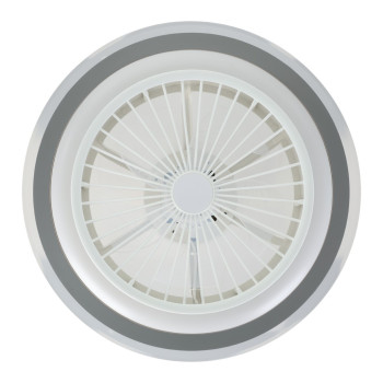 EGLO ALBUFEIRA szürke-fehér LED mennyezeti ventilátoros lámpa (EG-35141) LED 1 izzós IP20