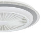 EGLO ALBUFEIRA szürke-fehér LED mennyezeti ventilátoros lámpa (EG-35141) LED 1 izzós IP20