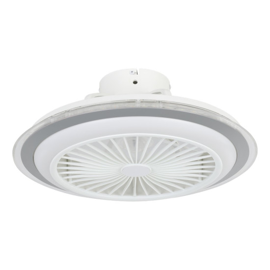 EGLO ALBUFEIRA szürke-fehér LED mennyezeti ventilátoros lámpa (EG-35141) LED 1 izzós IP20