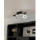 EGLO CARDILLIO 2 fekete - szatinált LED spot lámpa (EG-900514) LED 3 izzós IP20