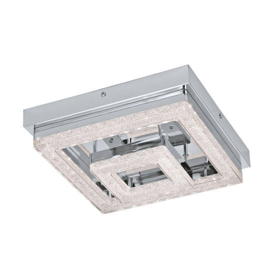 EGLO FRADELO króm-króm-átlátszó LED mennyezeti lámpa (EG-95659) LED 4 izzós IP20