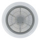 EGLO KOSTRENA szürke-fehér LED mennyezeti ventilátoros lámpa (EG-35138) LED 1 izzós IP20