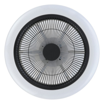 EGLO KOSTRENA fekete-fehér LED mennyezeti ventilátoros lámpa (EG-35139) LED 1 izzós IP20