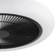 EGLO KOSTRENA fekete-fehér LED mennyezeti ventilátoros lámpa (EG-35139) LED 1 izzós IP20