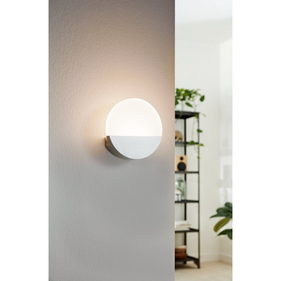 EGLO METRASS 1 matt nikkel - szatinált LED fali lámpa (EG-96041) LED 1 izzós IP20