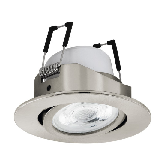 EGLO SALICETO-Z matt nikkel LED beépíthető lámpa (EG-99672) LED 1 izzós IP20