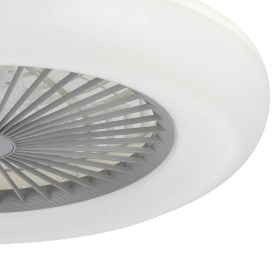 EGLO SAYULITA-L szürke-fehér LED mennyezeti ventilátoros lámpa (EG-35144) LED 1 izzós IP20