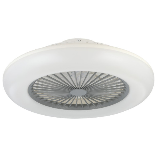 EGLO SAYULITA-L szürke-fehér LED mennyezeti ventilátoros lámpa (EG-35144) LED 1 izzós IP20