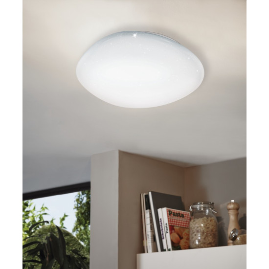 EGLO SILERAS-A fehér LED fali lámpa/mennyezeti lámpa (EG-98227) LED 1 izzós IP20