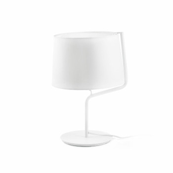 Faro Berni fehér asztali lámpa (FAR-29332) E27 1 izzós IP20