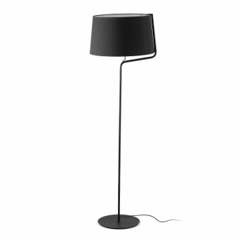 Faro Berni fekete állólámpa (FAR-29336) E27 1 izzós IP20