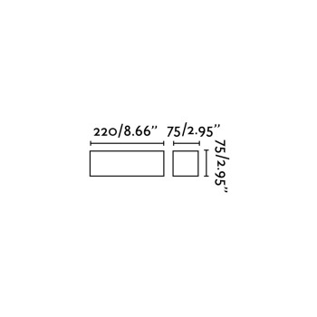 Faro Cheras fehér fali lámpa (FAR-63174) G9 1 izzós IP20