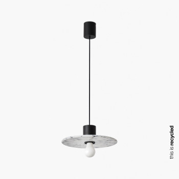 Faro Confetti fekete-fehér függesztett lámpa (FAR-68600-50) E27 1 izzós IP20