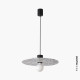 Faro Confetti fekete-fehér függesztett lámpa (FAR-68600-51) E27 1 izzós IP20