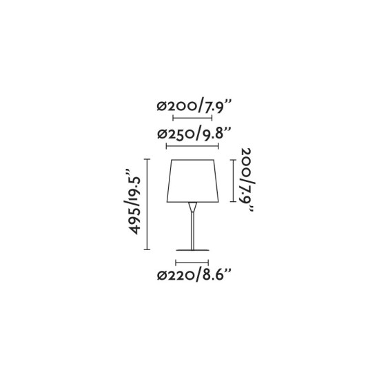 Faro Conga fehér asztali lámpa (FAR-64310-04) E27 1 izzós IP20