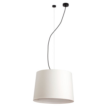 Faro Conga fekete-bézs függesztett lámpa (FAR-64314-55) E27 1 izzós IP20