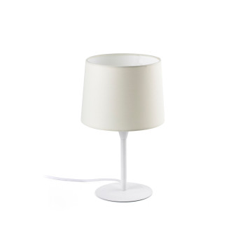 Faro Conga fehér asztali lámpa (FAR-64316-01) E27 1 izzós IP20