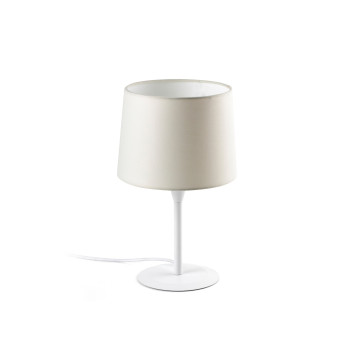 Faro Conga fehér-bézs asztali lámpa (FAR-64316-02) E27 1 izzós IP20