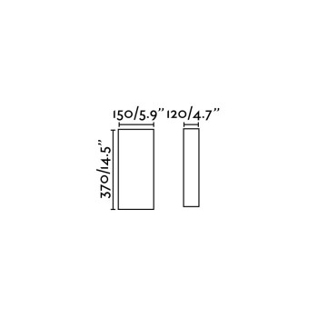 Faro Cotton fehér-bézs fali lámpa (FAR-66409) E27 2 izzós IP20