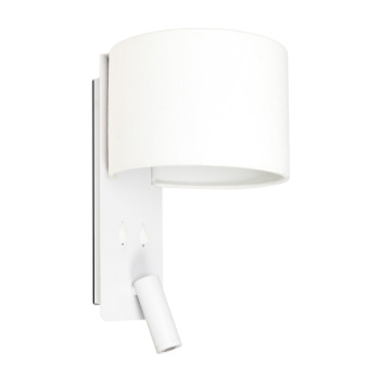 Faro Fold fehér olvasólámpás fali lámpa (FAR-64304) E27 2 izzós IP20