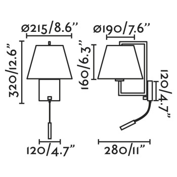 Faro Frame nikkel-bézs olvasólámpás fali lámpa (FAR-20172-02) E27 2 izzós IP20