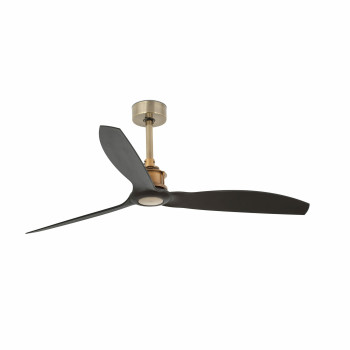 Faro Just Fan M arany-fekete fényforrás nélküli mennyezeti ventilátor (FAR-33417)   IP20