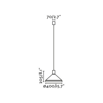 Faro Kombo fekete-szürke függesztett lámpa (FAR-68595-1L) E27 1 izzós IP20