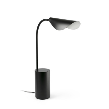 Faro Liggera fekete asztali lámpa (FAR-20076) G9 1 izzós IP20