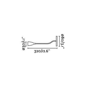 Faro Loke króm LED fali lámpa (FAR-40996) LED 1 izzós IP20