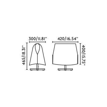 Faro Luang M fekete-bézs asztali lámpa (FAR-23002-57) E27 1 izzós IP20