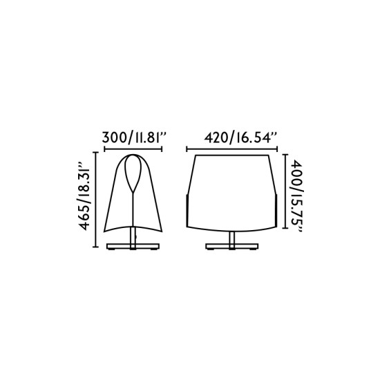 Faro Luang M fekete-bézs asztali lámpa (FAR-23002-57) E27 1 izzós IP20