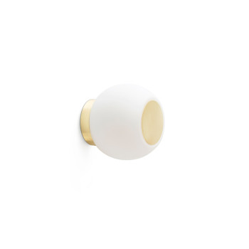Faro Moy arany-fehér fürdőszobai LED fali lámpa (FAR-40090) LED 1 izzós IP44