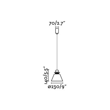 Faro Naos bézs-terrakotta függesztett lámpa (FAR-64500) E27 1 izzós IP20