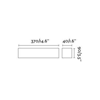 Faro Nash fekete LED fali lámpa (FAR-62822) LED 1 izzós IP20