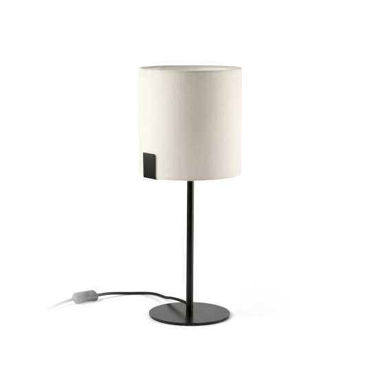 Faro Nila fekete-fehér asztali lámpa (FAR-20054) E27 1 izzós IP20