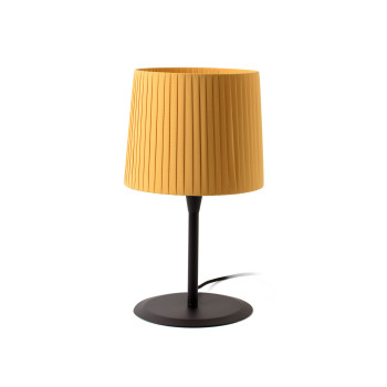 Faro Samba fekete-sárga asztali lámpa (FAR-64311-39) E27 1 izzós IP20