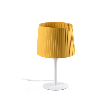 Faro Samba fehér-sárga asztali lámpa (FAR-64316-36) E27 1 izzós IP20
