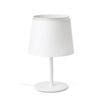 Faro Savoy fehér asztali lámpa (FAR-20304-82) E27 1 izzós IP20