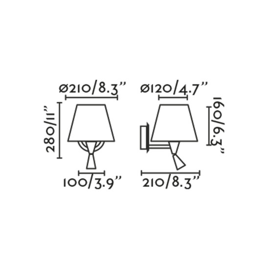 Faro Sumba fekete-barna olvasólámpás fali lámpa (FAR-64309-71) E27 2 izzós IP20