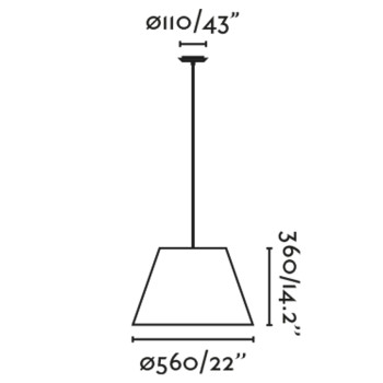 Faro SUMBA fekete-barna függesztett lámpa (FAR-65134-72) E27 1 izzós IP20