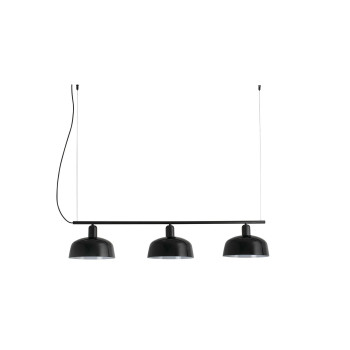 Faro Tatawin lineal fekete függesztett lámpa (FAR-20338-120) E27 3 izzós IP20