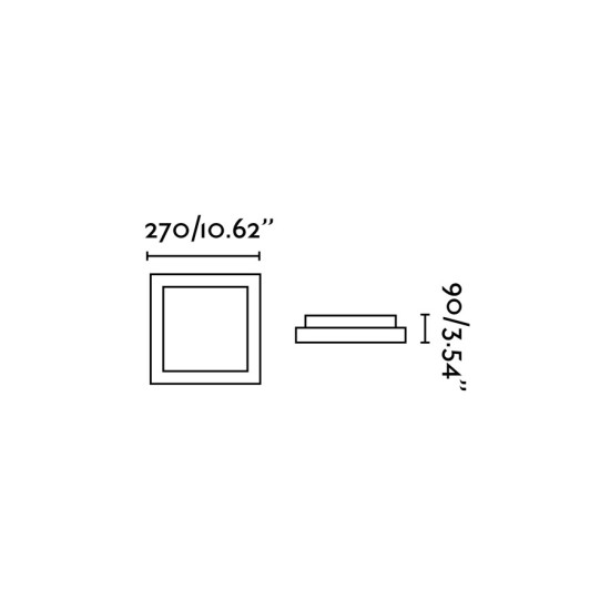 Faro Tola fehér fürdőszobai mennyezeti lámpa (FAR-62968) E27 1 izzós IP44