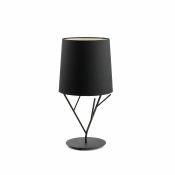 Faro Tree fekete asztali lámpa (FAR-29866) E27 1 izzós IP20