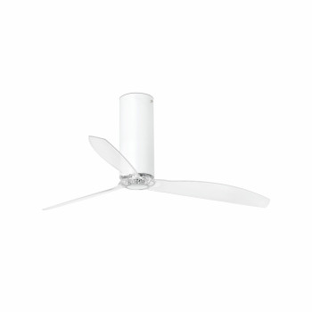 Faro Tube Fan M fehér-átlátszó fényforrás nélküli mennyezeti ventilátor (FAR-32033)   IP20
