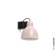 Faro Venice fekete-pink fali lámpa (FAR-64272) E27 1 izzós IP20