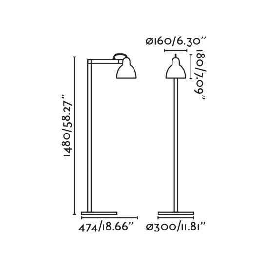 Faro Venice fekete állólámpa (FAR-64275-111) E27 1 izzós IP20